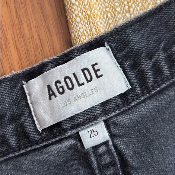 AGOLDE 90’S MID RISE BAGGY STRAIGHT LEG JEANS - Picture 5 of 7